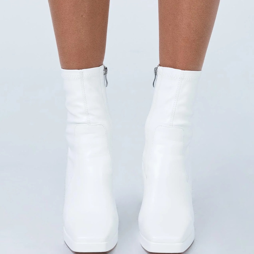Princess Polly Eastern Boots White